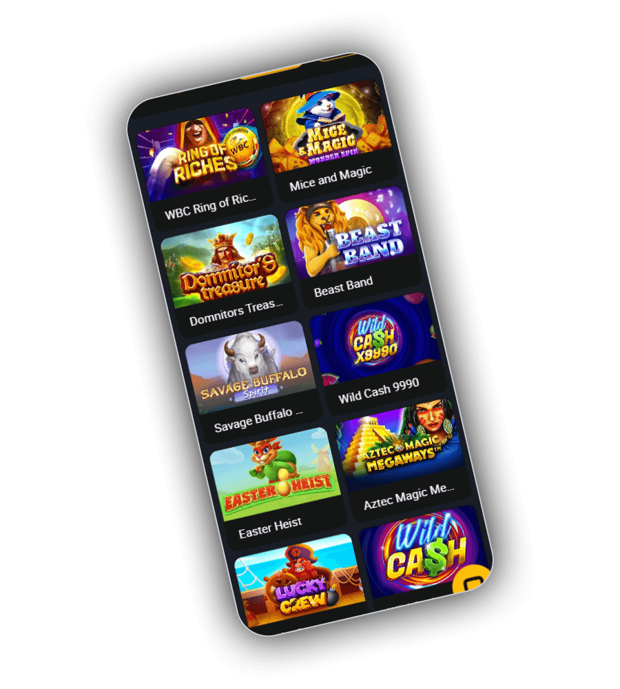 PapiBet games lobby with slots, live tables and virtual sport